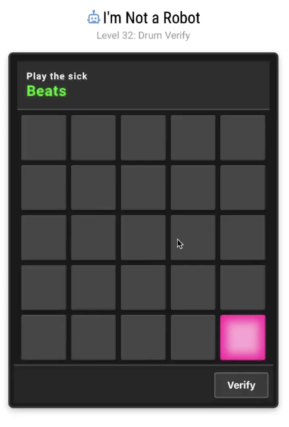 Gecko Out Level 32: I'm Not a Robot Level 32 Solution Walkthrough