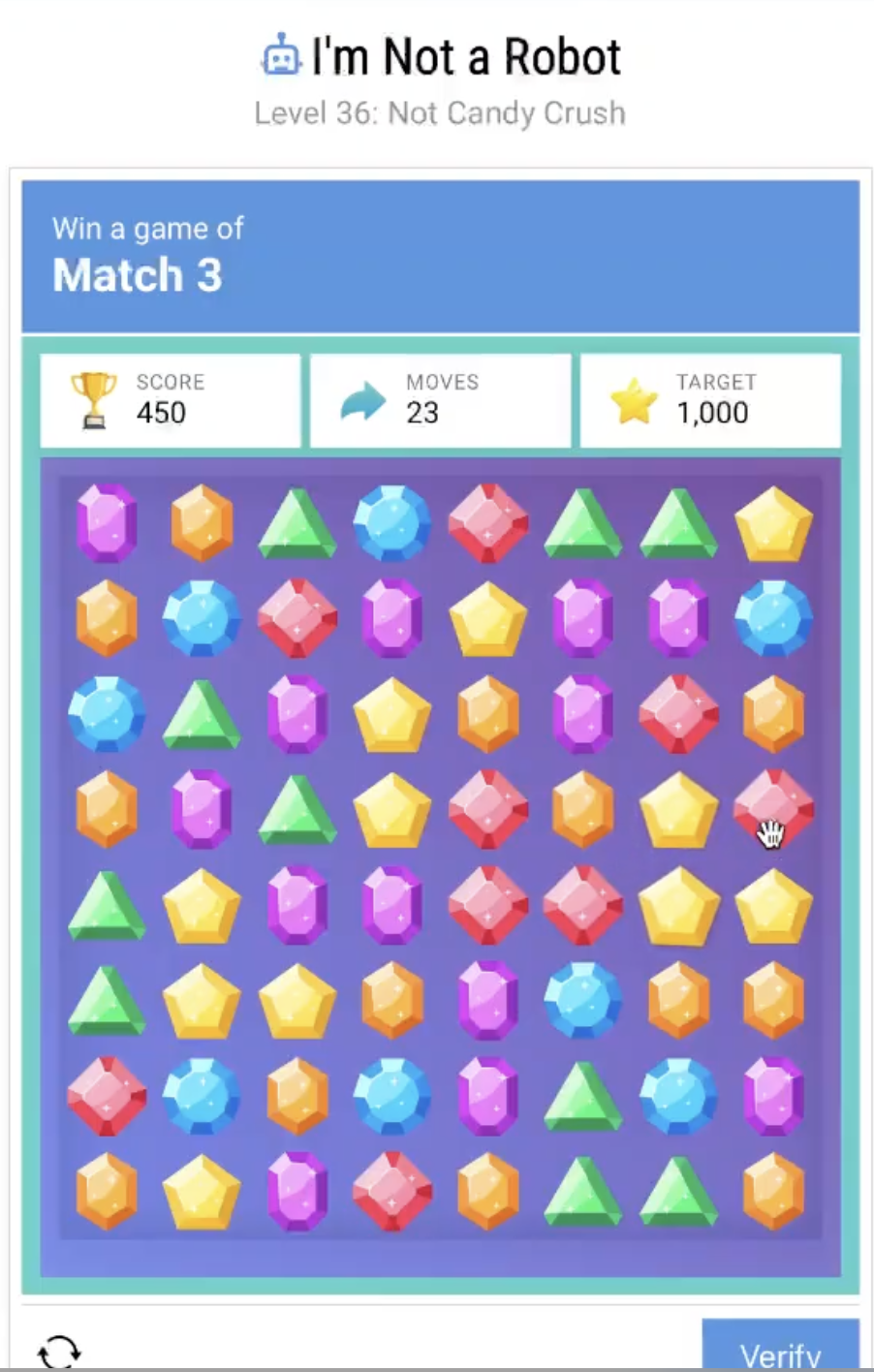 Gecko Out Level 36: I'm Not a Robot Level 36 Solution Walkthrough